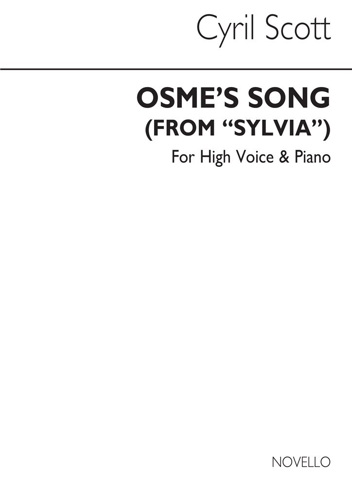 Osme's Song (From Sylvia) Op68 No.2